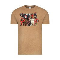 Vintage Camel Christmas Bear Family Vintage Tee - LillyAllenDesigns
