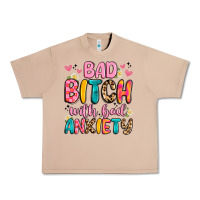 Burro bad bitch with bad anxiety Urban Heavy Tee - Artiststas