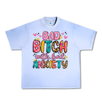 Grape Ice bad bitch with bad anxiety Urban Heavy Tee - Artiststas