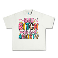 Pistachio bad bitch with bad anxiety Urban Heavy Tee - Artiststas