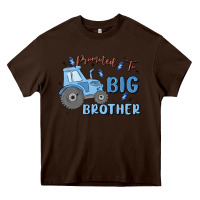 Chocolate Brown promoted to big brother Heavy Core Tee - MaliasSmallBusiness