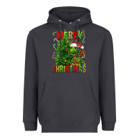 Smoke merry christmas dragon Heavyweight Hoodie - FaDigitalArtStudio