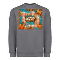 Just Here For The Pie Heavyweight Sweatshirt | Teevron