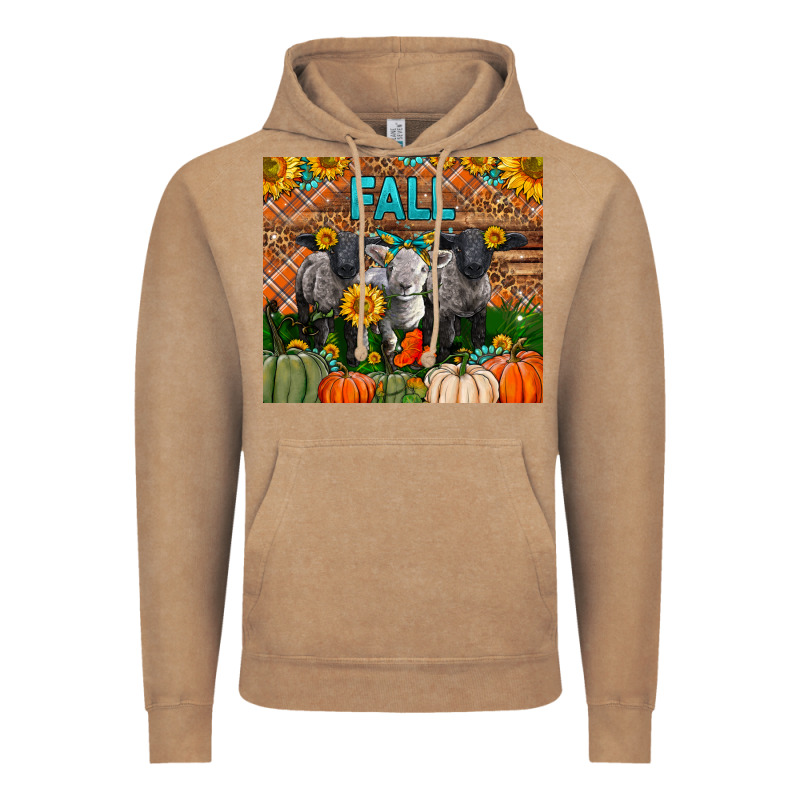 Fall Baby Lambs Vintage Hoodie by LillyAllenDesigns | Teevron