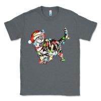 Charcoal Heather christmas american shorthair cat Classic Tee - LillyAllenDesigns