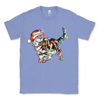 Colony Blue christmas american shorthair cat Classic Tee - LillyAllenDesigns