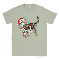 Matcha christmas american shorthair cat Classic Tee - LillyAllenDesigns