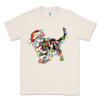 Natural christmas american shorthair cat Classic Tee - LillyAllenDesigns