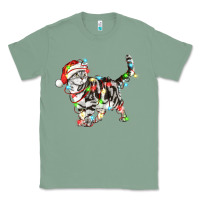 Sage christmas american shorthair cat Classic Tee - LillyAllenDesigns