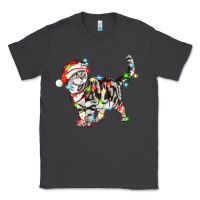 Smoke christmas american shorthair cat Classic Tee - LillyAllenDesigns