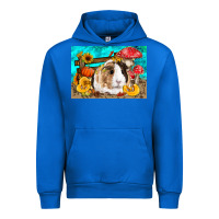 Cobalt Guinea Pig Kid's Urban Hoodie - LillyAllenDesigns