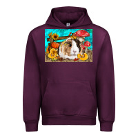 Mauve Wine Guinea Pig Kid's Urban Hoodie - LillyAllenDesigns