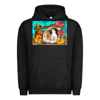 Pigment Black Guinea Pig Kid's Urban Hoodie - LillyAllenDesigns