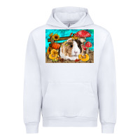 White Guinea Pig Kid's Urban Hoodie - LillyAllenDesigns