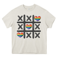 Pride Tic Tac Toe Heavy Core Tee | Teevron