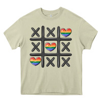 Mossy pride tic tac toe Heavy Core Tee - MaliasSmallBusiness
