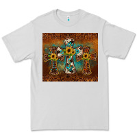 Dove Grey cross tumbler Premium Tee - JahusDesignShop