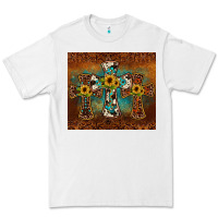 White cross tumbler Premium Tee - JahusDesignShop