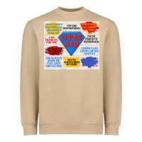 Mushroom super dad Heavyweight Sweatshirt - TumblerDesignByShophia