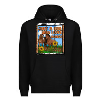 Black western just a girl who loves horses Premium Hoodie - OliviaCreatesArt