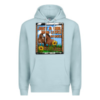 Blue Mist western just a girl who loves horses Premium Hoodie - OliviaCreatesArt