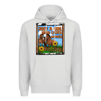 Dove Grey western just a girl who loves horses Premium Hoodie - OliviaCreatesArt