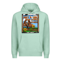 Seafoam western just a girl who loves horses Premium Hoodie - OliviaCreatesArt