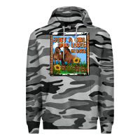 Slate Camo western just a girl who loves horses Premium Hoodie - OliviaCreatesArt