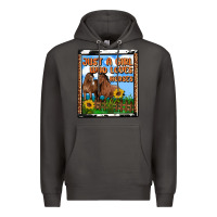Smoke western just a girl who loves horses Premium Hoodie - OliviaCreatesArt