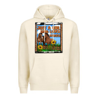 Tofu western just a girl who loves horses Premium Hoodie - OliviaCreatesArt