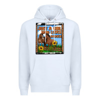 White western just a girl who loves horses Premium Hoodie - OliviaCreatesArt