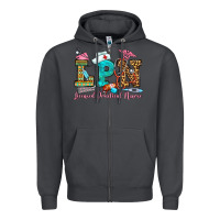 Smoke licensed practical nurse Zipper Hoodie - OliviaCreatesArt