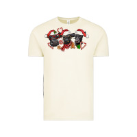 Vintage Arctic Christmas Black Angus Cows Vintage Tee - LillyAllenDesigns
