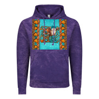Cloud Purple Western Fall Cow Mama Vintage Hoodie - LillyAllenDesigns
