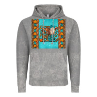 Cloud Rock Western Fall Cow Mama Vintage Hoodie - LillyAllenDesigns