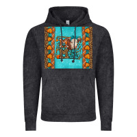 Vintage Black Western Fall Cow Mama Vintage Hoodie - LillyAllenDesigns