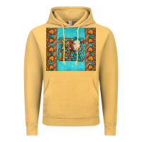 Vintage Mustard Western Fall Cow Mama Vintage Hoodie - LillyAllenDesigns