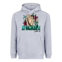 Heather Grey Western Humble 1 Pete 5 6 Heavyweight Hoodie - BundleAndBundleShop