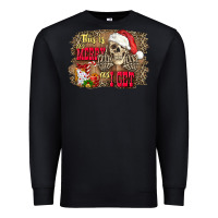 Black this is as merry as i get skull Premium Sweatshirt - FaDigitalArtStudio