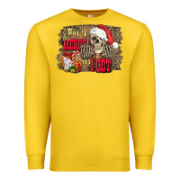 Lemon this is as merry as i get skull Premium Sweatshirt - FaDigitalArtStudio