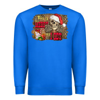 True Royal this is as merry as i get skull Premium Sweatshirt - FaDigitalArtStudio