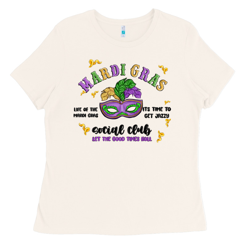 Mardi Gras Social Club Ladies Tee by MaliasSmallBusiness | Teevron