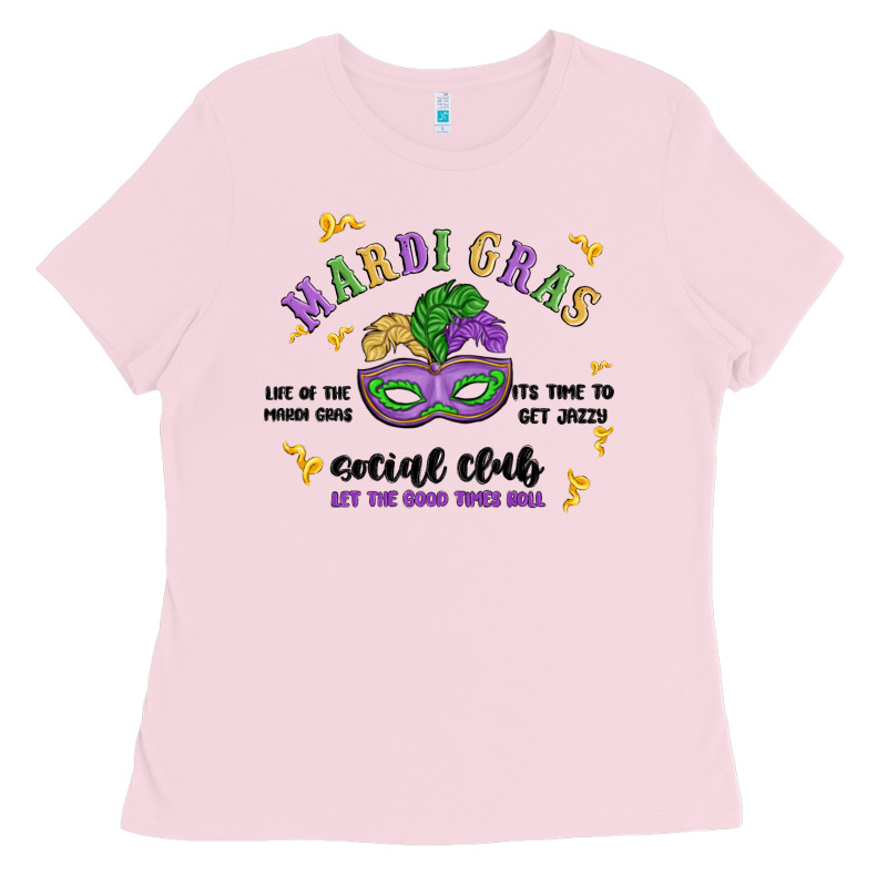 Mardi Gras Social Club Ladies Tee by MaliasSmallBusiness | Teevron