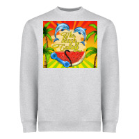 Heather Grey the beach is calling Heavyweight Sweatshirt - TumblerDesignByShophia