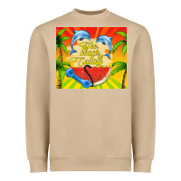 Mushroom the beach is calling Heavyweight Sweatshirt - TumblerDesignByShophia