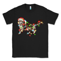 Black christmas christmas maine coon cat cat Classic Tee - LillyAllenDesigns