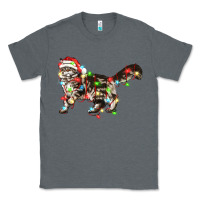 Charcoal Heather christmas christmas maine coon cat cat Classic Tee - LillyAllenDesigns