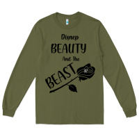 Army Green Wrt Beauty And The Beast Long Sleeve Tee - Bettercallsaul