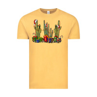 Vintage Mustard Christmas Cactus Vintage Tee - LillyAllenDesigns