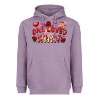 Lavender one loved nana Heavyweight Hoodie - FaDigitalArtStudio